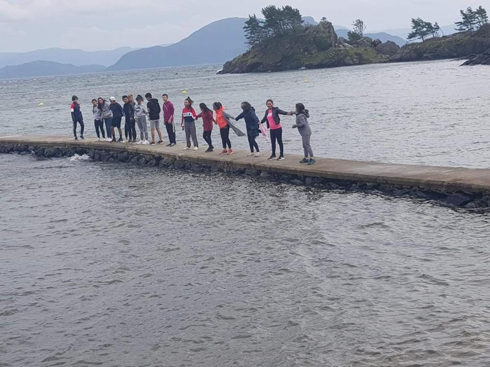 Sponavik Camping Hotel Stord Kültér fotó